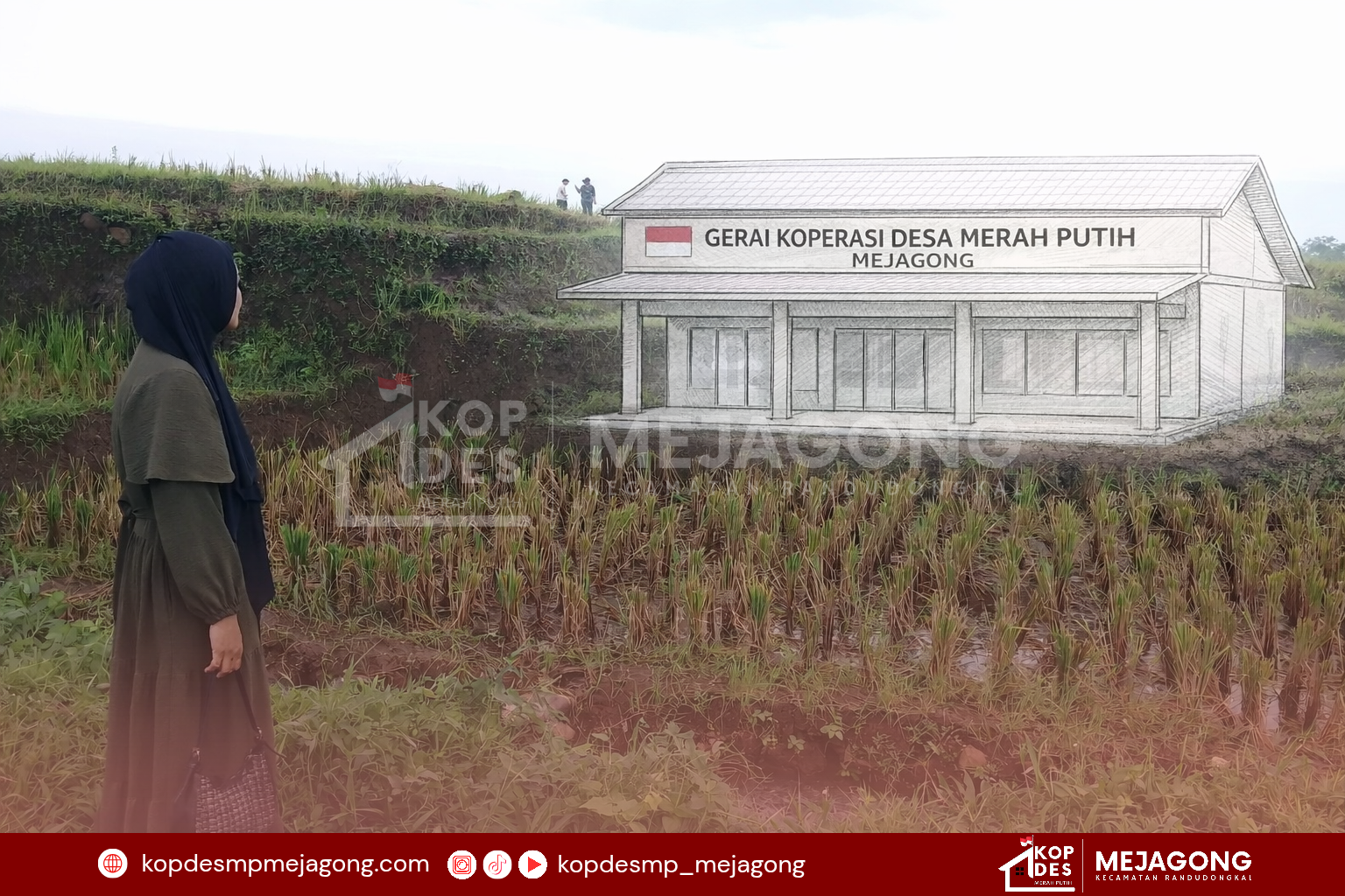 ALIH FUNGSI LAHAN TANAH KAS DESA, MEJAGONG SIAP BANGUN PUSAT EKONOMI DESA!